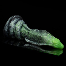 Alienastic Gode Snuk 16 x 5.5 cm Vert